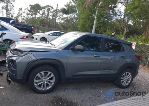 2021 Chevrolet Trailblazer Fwd Ls из США, поврежденный, VIN KL79MMS22MB124960